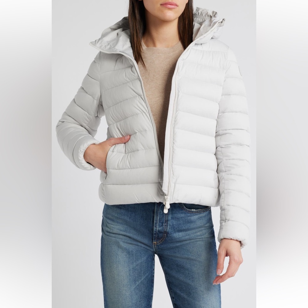 NWT Save the Duck Sweet vegan puffer coat Size 4